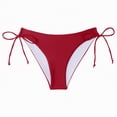 thumbnail image 3 of HCNTES Period Swimwear Leakproof Bikini Bottoms Low Rise Swimuit Bottom Briefs for Teen Girls Women(Wine,XL), 3 of 9