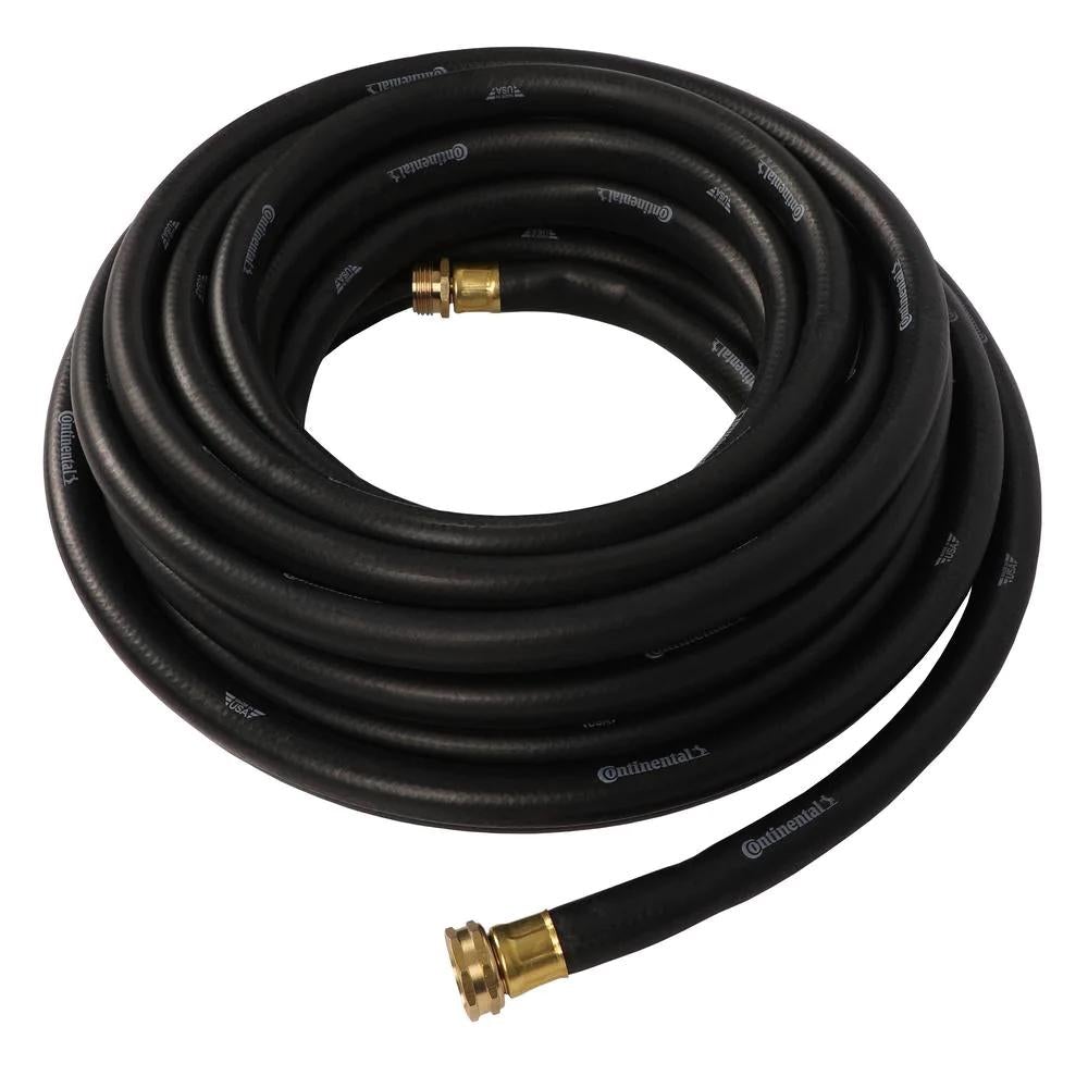 Premium 5/8 In. Dia X 50 Ft. Commercial Grade Rubber Black Water Hose - image 2 of 5