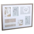 thumbnail image 2 of Truu Design Umur Decorative MDF Wood with Glass 6-Inserts Picture Frame, 2 of 4