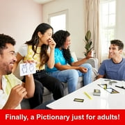 Pictionary Adults Only Party Game for Adult Game Night, Drawing Board Game with Silly Sketches