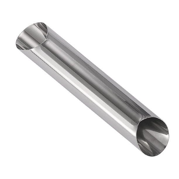 Tubo redondo de acero inoxidable, cuerno espiral grande, herramientas para hornear crujientes, molde de rollo de relleno dulce