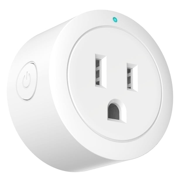 Enchufe inteligente certificado compatible con Alexa, Echo y Google Home. Solo wifi 2.4G.