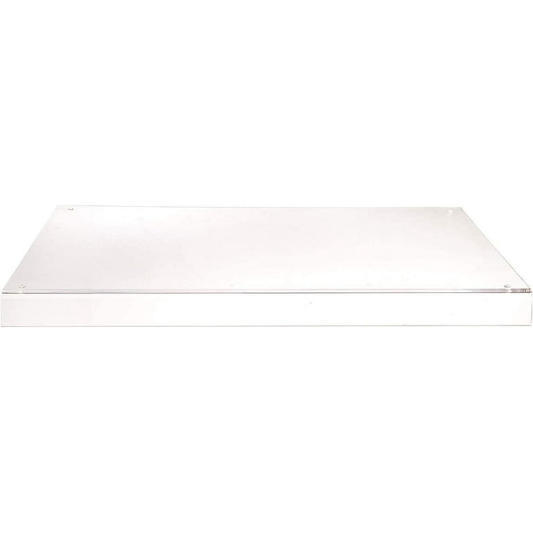 18 in. x 24 in. Cutting Board, Acrylic Cutting Board with Counter Lip, Clear  DFC11224 - The Home Depot