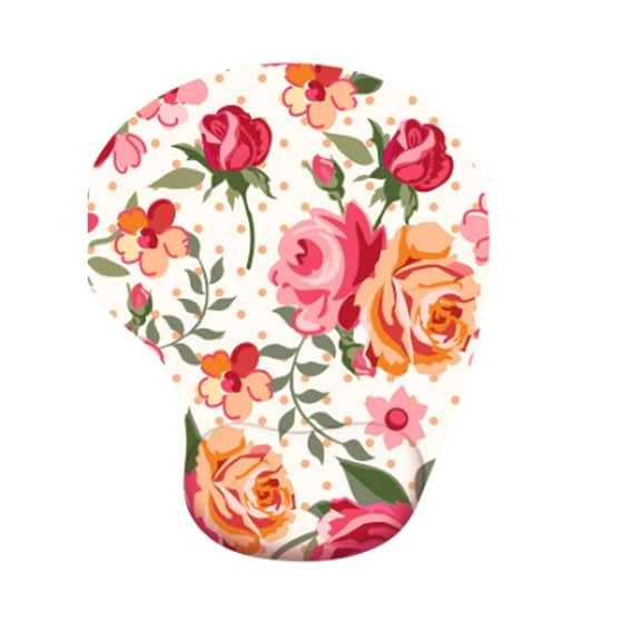 CCOCC Mouse Pad with Wrist Support,Aesthetic Design Desk Mat,Non-Slip Bottom Gaming Mouse Pad