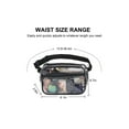 thumbnail image 3 of Luxtrada Clear Fanny Pack for Women Men, Stadium Approved Waist Pack with Adjustable Strap,Fashion Belt Bag for Festival, Games,Travel and Concerts, 3 of 10
