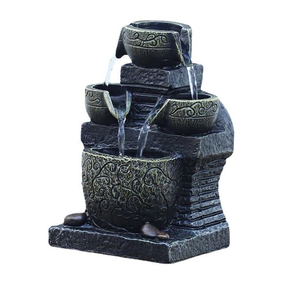 Fuente de agua Bearachild para meditación iluminada tipo 5
