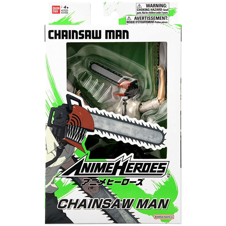 Bandai Chainsaw Man Anime Heroes 6 Inch Action Figure - Walmart.com