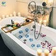 thumbnail image 3 of Deago 20 Pcs Non-slip Bathtub Stickers Adhesive Decals Paw Print Bath Treads Non Slip Traction to Tubs Anti-slip Appliques for Bath Tub Showers, Pools, Boats, Stairs, 3 of 10