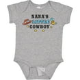 thumbnail image 3 of Inktastic Nanas Little Cowboy with Cowboy Hat and Boots Boys Baby Bodysuit, 3 of 5