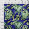 thumbnail image 1 of oneOone Polyester Lycra Purple Fabric Neem Leaves Sewing Craft Projects Fabric Prints By Yard 56 Inch Wide, 1 of 4