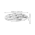 thumbnail image 2 of GOOHOCHY 2Pcs Spaetzle Noodle Maker Aluminum Alloy for Culinary Events with Uniform Shape, 2 of 8