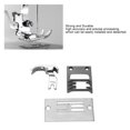thumbnail image 3 of Industrial Needle Plate, Easy Mounting Sewing Needle Plate Stainless Steel with Presser Foot for Zigzagger, 3 of 7