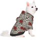 thumbnail image 2 of Fotbe Leopard Print Rose Sudadera con Estampado para Perros Pequeños – Suéter con Capucha para Mascotas, Tela Suave de Forro Polar con Bolsillo-XX-Large, 2 of 7