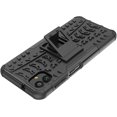 thumbnail image 3 of Tyre Pattern Design Case for Samsung Galaxy A04 with Kickstand, Galaxy M13 5G Case Heavy Duty Shockproof Protection Phone Case for Samsung Galaxy A04/M13 5G XC Black, 3 of 7