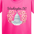 thumbnail image 4 of Inktastic Washington Dc Cherry Blossom Youth T-Shirt, 4 of 5