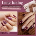 thumbnail image 2 of Kit de uñas en polvo AZUREBEAUTY con purpurina, morado y marrón, 2 of 7