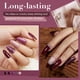 thumbnail image 2 of Kit de uñas en polvo AZUREBEAUTY con purpurina, morado y marrón, 2 of 7