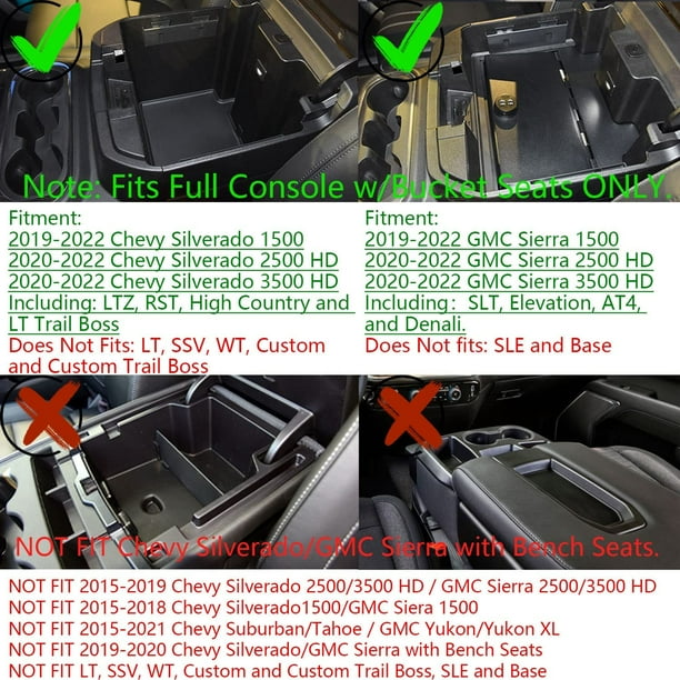 EDBETOS Center Console Organizer Tray Compatible with 2019 2022