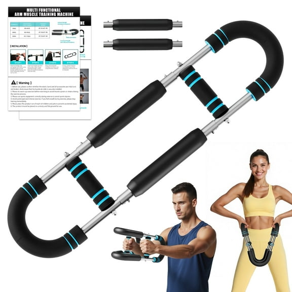 EAST MOUNT Twister Arm Trainer, Power ChestExpander, Adjustable Forearm Strengthener, Arm ExerciseEquipment, Portable Spring Resistance for Home Workout Equipment (40-90lb)