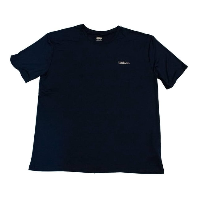 Playera Wilson para Hombre Cuello Redono Manga Corta Azul T EEG