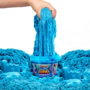 by Horizon Group USA, 1.5 Lbs of Stretchable, Expandable, Moldable Cloud Slime, Non Stick, Slimy Play Sand in A Reusable Bucket, Blue- A Sensory Activity, Light Blue
