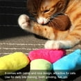 thumbnail image 5 of 5Pcs Cat Chew Toy Bite Resistant Catnip Toys for Cats,Catnip Filled Cartoon Mice Cat Teething Chew Toy, 5 of 9