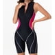 thumbnail image 2 of TaTaai Women's Sporty Rash Guard Swimsuit, Color Block Zipper Front One Piece with Slim Fit, Athletic Swimwear for Surfing, Diving and Summer Activities Gift, 2 of 9