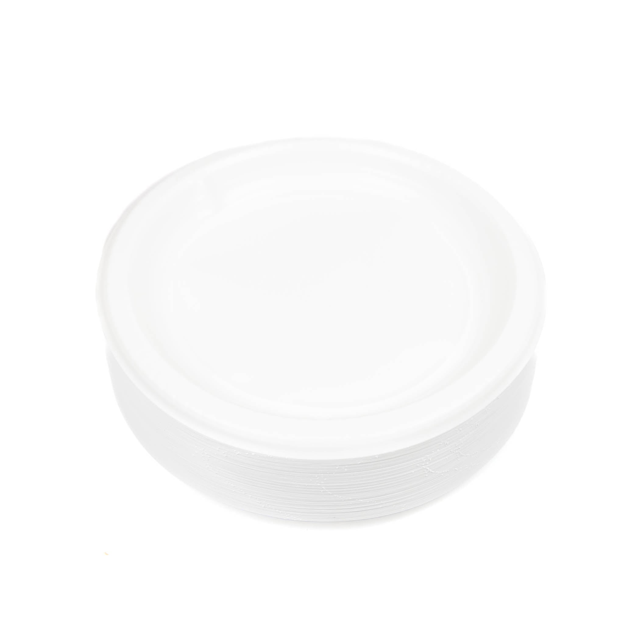 PLASTIC PLATES 9"
