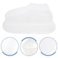 thumbnail image 3 of EeaseMX 1 par de protectores de zapatos impermeables de silicona, fundas duraderas para exteriores, talla L, color blanco, 3 of 7