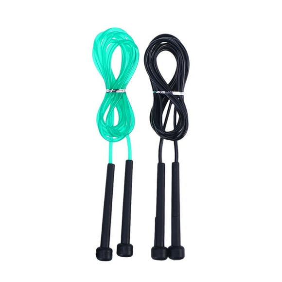 HAMPPLIES Crossropes Jump Rope Jumping Rope PVC Assorted Color for Outdoor Exercise 2pcs