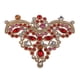 thumbnail image 2 of Cristal Florece Hierro Artesanía Insignias Tela Remiendo Bordada Gloria Flor de hierro en parches, 2 of 9