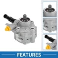 thumbnail image 4 of Bomba de dirección asistida No.34430AG03A/34430AG050 para Subaru Forester 2009-2013 para Subaru Impreza 2008-2014, 4 of 7