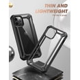 thumbnail image 3 of SUPCASE Unicorn Beetle EXO Series Case for iPhone 12 Pro Max (2020 Release) 6.7 Inch, Premium Hybrid Protective Clear Bumper Case (Black), 3 of 8