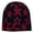 Red, variant on Five Pointed Knitted Hat Men's And Women's Hat European And American Popular Hat Hip Hop Hat Outdoor Sports Street