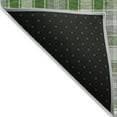 thumbnail image 5 of Addison Rugs Chantille Indoor/Outdoor Transitional Holiday Plaid Green Machine Washable Runner Rug, 2'3" x 7'6", 5 of 7
