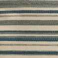 thumbnail image 4 of Plutus Brands Blue Lanes Stripe Luxury Throw Pillow-Size:22" x 22", 4 of 9
