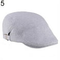 thumbnail image 5 of Men's Flat Cap Gatsby Newsboy Lvy Irish Hats Driving Cabbie Hunting Cap, 5 of 7