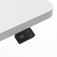 thumbnail image 4 of Niska Desk - BLACK Frame - WHITE Tabletop 60x60cm (24x24in), 4 of 7