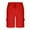 Red, variant on Yievot Cargo Shorts for Men Casual Elastic Waist Drawstring Shorts Breathable Workout Shorts with Pockets