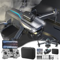 Drones with Camera for Adults 4k, Drone with 4K HD Fpv Camera Remote Control Toys Gifts for Boys Girls with Altitude Hold Headless Mode Start Speed