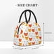 thumbnail image 2 of Easygdp Cute Fox with Heart Bolsa de Almuerzo Insulada Grande, Forro de Aluminio, Diseño Espacioso, a Prueba de Fugas, Ideal para Trabajo, Picnics, Viajes y Actividades al Aire Libre, 2 of 6
