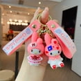 thumbnail image 4 of Sanrio The Maid Outfit My Melody Cartoon Cute Doll Pvc Llavero Kawaii Anime Periférico Colgante Creativo Accesorios de Moda Juguete, 4 of 5
