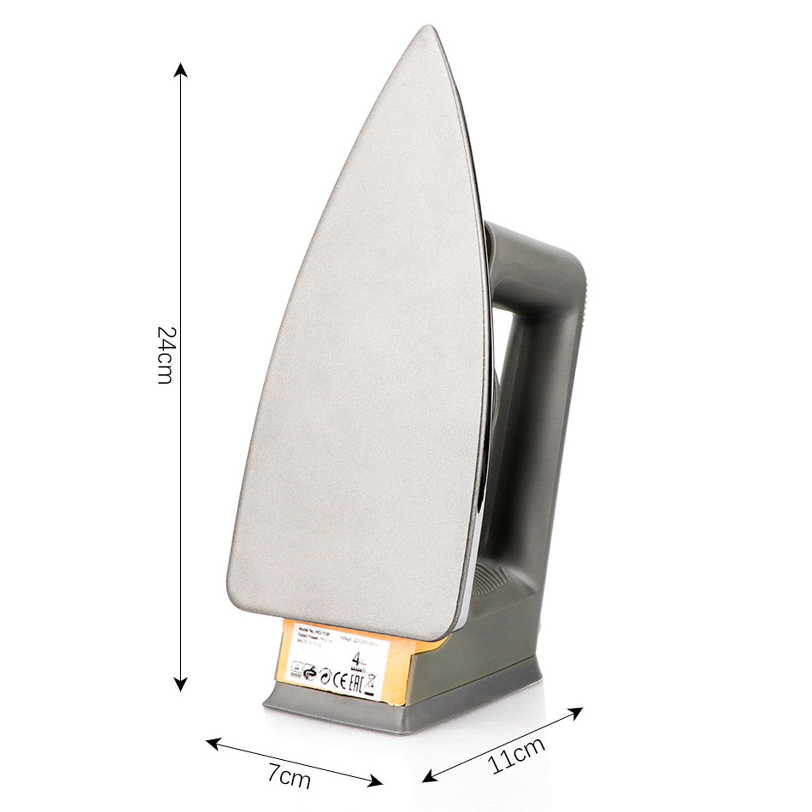 Hiroekza Expertise Grade 1600W Steam Iron For Clothes With Fast Even Heat Scratch Counteractive, Comfort Grip,True Position Steam Holes