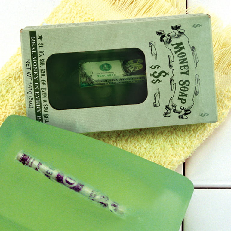  MONEY SOAP EARN GREEN WHILE YOU CLEAN! Surprise : Beauty &  Personal Care