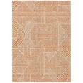 thumbnail image 2 of Addison Rugs Chantille Indoor/Outdoor Transitional Lines Orange Washable Rectangle Rug, 10' x 14', 2 of 6
