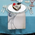 thumbnail image 4 of WERPE Bird with Long Beak Cloth Napkins, Polyester Reusable Fabric for Farmhouse Party Dining Table Decor 6 PCS, 4 of 7