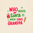 thumbnail image 4 of Inktastic Who Needs Santa when I Have Grandpa Boys or Girls Baby T-Shirt, 4 of 5