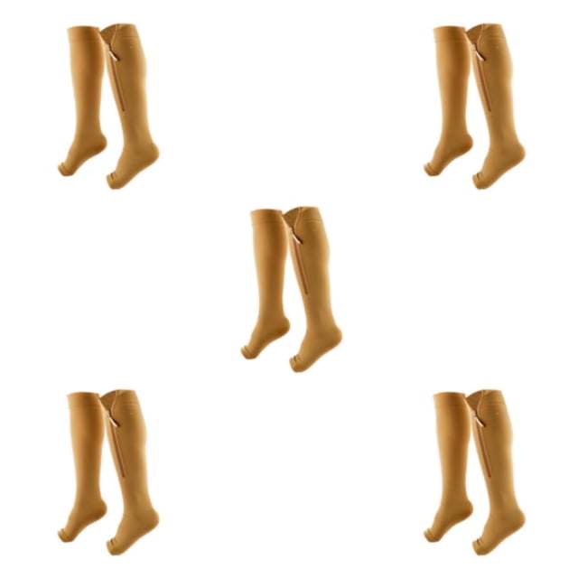Qarigey Calcetines de compresión graduados para hombre de alta compresibilidad de poliuretano para una recuperación óptima Funcional y color Type2 NO2