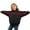 Black, variant on I Love You This Much Boys Hoodie Long Sleeve Pullover Hoodies Top Creative Casual Oversized 11-12 Years Girl Clothes