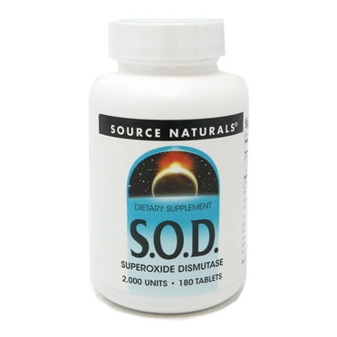 Source Naturals S.O.D. 180 Tabs